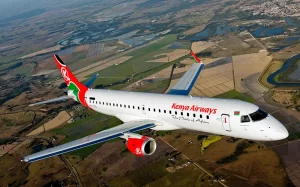 Kenya Airways proyecta un nuevo hub en Accra con aviones Embraer