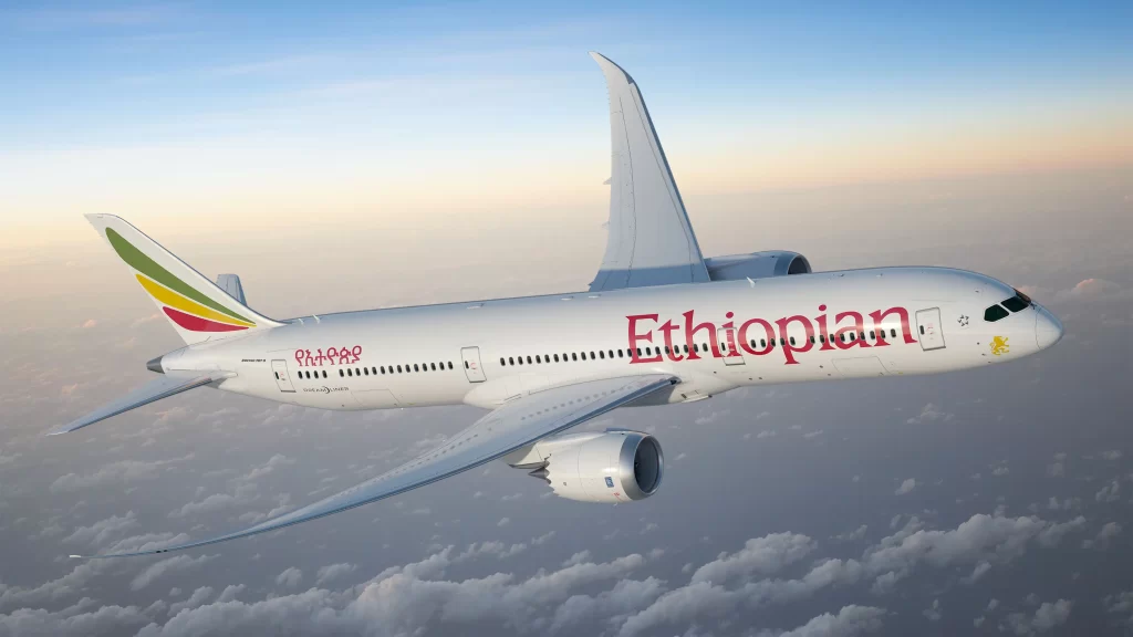 Ethiopian Airlines suma nueve 787-9 a su flota intercontinental