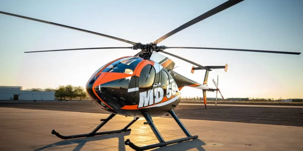 MD Helicopters presenta MD 564 helicóptero leve con 650 libras más de carga